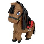 Pinata - non sp�cifi� - cheval - 45 cm - chocolat - mixte - enfant