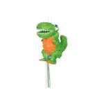 Pinata � tirer dinosaure t - rex vert clair