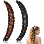 Pince banane 2 peignes � cheveux banane peigne double pinces � cheveux longs pinces � cheveux queue de ...