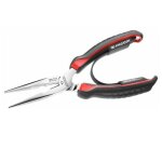 Pince  bec demi - rond coude gaine longueur 200 mm - facom - 195a. 20cpe