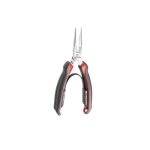 Pince � bec demi - rond - facom - 193a. 16cpe - 160mm - gaines ergonomiques - coupe - fil lat�ral