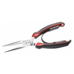 Pince à bec demi - ronde droit gainée 200mm - facom - 185a. 20cpe Pince à bec demi - ronde droit gainée 200mm - facom - 185a. 20cpe
