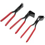 Wiltec lot 3x pince � border et plier t�le - 0� 45� 90� / longueur 280 / 260 mm - largeur de m�choire ...