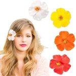 Pinces à cheveux - hawaïenne - plumeria hibiscus - 4 couleurs vives - accessoire polyvalent - confortable ... Pinces à cheveux - hawaïenne - plumeria hibiscus - 4 couleurs vives - accessoire polyvalent - confortable ...