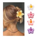 Pinces � cheveux - lot de 4 - fixation forte - antid�rapantes - couleurs vives