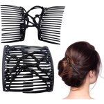 Pince  cheveux peigne lastique 3pcs peignes  cheveux lastiques vintage pour femmes outil coiffure ...
