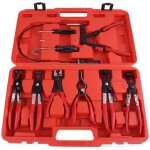 Pince collier pour tuyau dhuile de carburant automobile - rouge - 9pcs coffret pinces Pince collier pour tuyau dhuile de carburant automobile - rouge - 9pcs coffret pinces