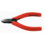 Pince coupante diagonale facom 425 - acier - becs allongs de 13 mm - rouge - coupe  ras