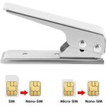 Pince coupeur carte - nano sim + adaptateur nano - sim / micro - sim + extracteur