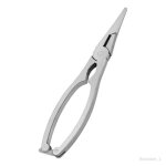 Outil pour pattes de crabe - 19cm - acier inoxydable - polyvalent