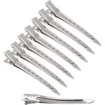 Pince crocodile cheveux 24 pi�ces pinces cheveux 3. 5 inch pince coiffure en m�tal bigoudis cheveux profession ...