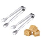 Pince de cuisine - inoxydable - 2pcs - antid�rapant - pour th� et gla�ons - mariage et anniversaire
