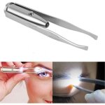 Pince � �piler - mod�le avec lumi�re led - pratique - compact - pour visage