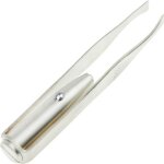 Pince  piler lumineuse - femme - multi - function - led intgr - acier inoxydable - pratique