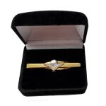 Pince ou pingle  cravate dore insigne brevet parachutiste arme de terre insigne para