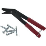 Pince  expansion - fixpro - coffret avec 20 chevilles  5x37mm et  4x32mm - fixation plaques de pltre ...