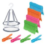 Pince � linge anti - d�rapante heavy duty - 48 solide ext�rieur corde linge cintre assortie - argent� ...