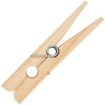 Pince a linge geante en bois 180x30x40