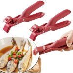Pince de maintien multi - usage - rouge - silicone et nylon - anti - brûlure - ergonomique - prise stable ... Pince de maintien multi - usage - rouge - silicone et nylon - anti - brûlure - ergonomique - prise stable ...