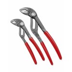 Pince multiprise - marque - grande ouverture - 250 mm - rouge