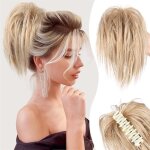 Pince pour queue de cheval en désordre pince à cheveux chouchou queue de cheval chignons extensions avec ... Pince pour queue de cheval en désordre pince à cheveux chouchou queue de cheval chignons extensions avec ...