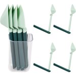 Pince sachet alimentaire - 4pcs - vert - r�utilisable