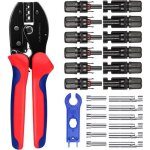 Pince � sertir solaire mc4 chigoods - pince � d�nuder pour c�ble de panneau solaire - rose - garantie ...