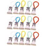 Pince � serviette - non sp�cifi� - 15pcs - m�tal et plastique - couleurs vari�es - design contemporain ...