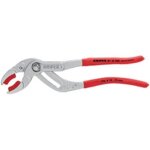 Pince pour siphons et connecteurs - knipex - 81 13 250 - a cheville - protection lectrique - rouge - ...
