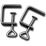 Jeu de 2 pinces de table donau m24