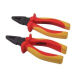 Pince universelle mannesmann vde 180 mm - tte en acier - jaune