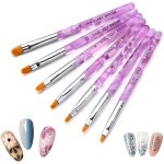 Pinceau nail art onglesdiy pinceau gelpinceau nail art pour gel uv et acryliqueaccessoires de beaut ...