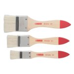 Pinceaux - plats - spalters - acrylique et huile - fibres naturelles - 3 tailles Pinceaux - plats - spalters - acrylique et huile - fibres naturelles - 3 tailles