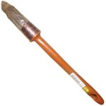 Pinceau pouce � rechampir sp�cial lasure 4 a - savy - lasure polypropyl�ne acier - marron