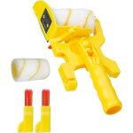Pinceau  rouleau de coupe - bordures peinture kit de bordure peinture avec rouleau et brosse brosse ...