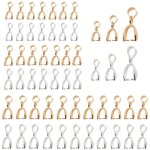 Pincez clip fermoir 150 pi�ces pendentif anneau pendentif perle connecteur attache pendentif agrafe fermoir ...