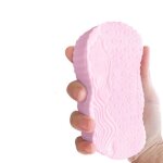 (pink)ponge exfoliante pour le corps gommage doux bain massage magique douche brosse enlve peau morte ...