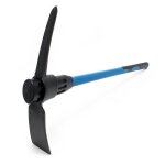Wiltec pioche de terrassier avec manche en verre ? longueur 925 mm ? Ø Wiltec pioche de terrassier avec manche en verre ? longueur 925 mm ? Ø