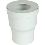 Pipe wc sortie droite avec joint 90 - 110 o100