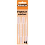 Cl�op�tre - pipette de pr�cision pour r�sine 4 pi�ces
