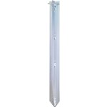Piquet d'ancrage long pour voile d'ombrage - 40cm - acier