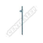 Piquet de terre diam 16mm gris longueur 1. 50m cond
