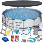 Piscine � armature de jardin - bestway - 457x107 cm - capacit� 14 970 litres - pompe de filtration incluse ...