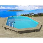 Piscine bois palma 145 7. 57 x 4. 07 x 1. 44 m
