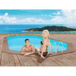 Piscine bois   rio 130  - 5. 60 x 3. 70 x 1. 39 m