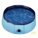 Fudajo piscine pour chien ? Ø 60 cm hauteur 20 cm ? pliable en pvc ? Fudajo piscine pour chien ? Ø 60 cm hauteur 20 cm ? pliable en pvc ?