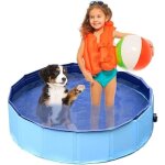 Piscine chien grand baignoire bassine pliable pvc antidérapant facile à nettoyer pour chien - chat animal ... Piscine chien grand baignoire bassine pliable pvc antidérapant facile à nettoyer pour chien - chat animal ...