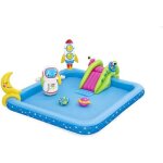 Piscine gonflable - bestway - petit astronaute - 228x206x84 cm - toboggan - pour enfants 2 ans + Piscine gonflable - bestway - petit astronaute - 228x206x84 cm - toboggan - pour enfants 2 ans +