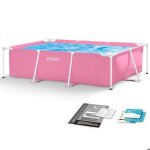 Piscine de jardin � cadre - intex - intex 28266 - 220x150x60 cm - 1 662 l - pvc 3 couches renforc� nylon ...