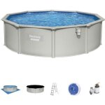 Piscine hors sol en acier bestway hydrium 460x120 cm Épurateur à cartouche de 5. 678 l - h bâche Échelle ... Piscine hors sol en acier bestway hydrium 460x120 cm Épurateur à cartouche de 5. 678 l - h bâche Échelle ...